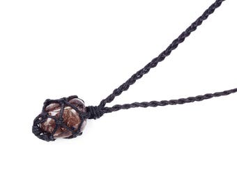Smoky Quartz Necklace, Smokey Quartz Necklace, Smoky Quartz Jewelry, Crystal Necklace