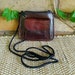 Leather Crossbody Bag // Tiny Small Shoulder Bag // Festival Bag