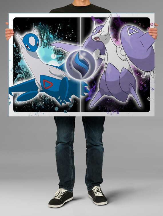 Latios and Mega Latios Latiosite Mega Evolution Stone