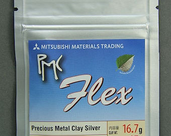 PMC - Flex Precious Metal Clay Silver (15g pkg) (PMCFLEX-15)
