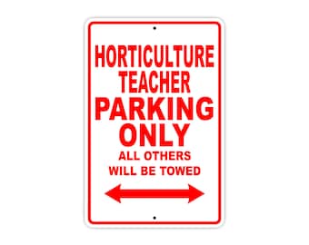 Horticulture Teacher
