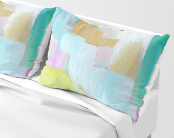 Pillow Shams - standard shams - king sham - set of TWO bed shams, Free Shipping