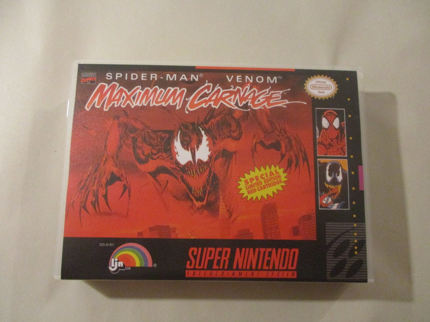 Spider-Man & Venom: Maximum Carnage Custom SNES Super