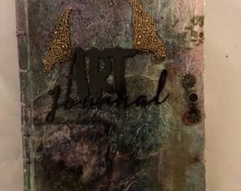 Art journal - artist sketchbook - sketches - writers journal - writing journal - diary - guestbook - songwriting journal - poetry journal