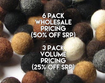 Collection - 60PC Neutral Felt Balls