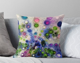 Throw Pillow Bubble #2