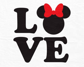 Download Minnie Mickey Kiss SVG Minnie Mickey Love SVG Minnie And
