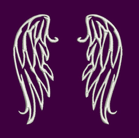 Angel wings machine jessecmault design instant download
