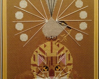 Catnip Charley Harper Needlepoint