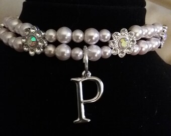 Custom Dog Jewelry Collar 12in