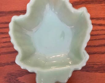 Jadite Jadeite Fire-King Maple Leaf