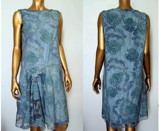 1920s Downton Abbey Flapper Miss Fisher Dress SM MED