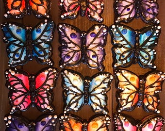 Butterfly & Flower Cookies
