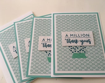 A Million Thank Yous Set of four