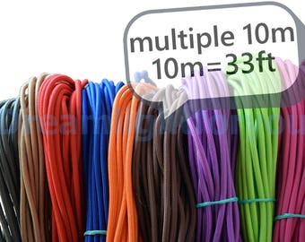 Textile cable 10-100meters (33-330ft) Fabric Covered Wire Cloth covered wire Cloth cord Lamp cord textile Fabric cable Lighting cable