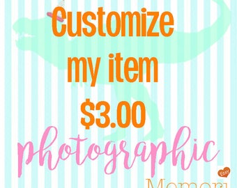 Just a bit more editing and my order will be perfect.