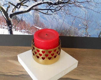 Vintage brass candle holder,Tealight candle holder,