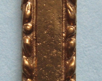 1/12th Scale Dolls' House Brass Fingerplate (Sold Singularly)