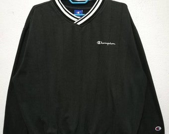 Vintage Champion Small Logo Sweatshirt Sweater