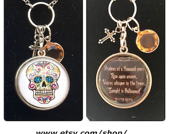 Halloween - Day of the Dead - Skull Necklace