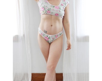 Kelly Hi-Cut 90's Style Panties PDF Instant Download Sewing Pattern by Ohhh Lulu