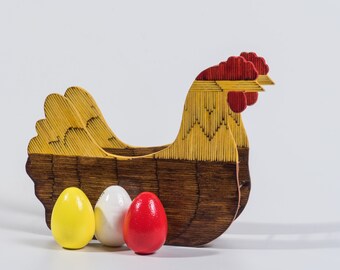 egg holder, egg cups, easter gift, original gifts, easter crafts, easter decor, easter eggcup, easter eggholder, hen eggcup, hen crafts