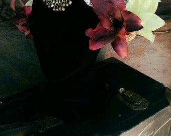 Nouveau Headdress - Art Nouveau Fantasy Faerie Tribal Fusion size Small