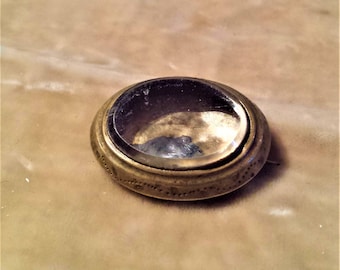 Gold Filled, Locket Brooch