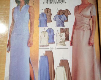 Butterick Sewing Pattern 5674 Misses Top and Skirt Size 20-24