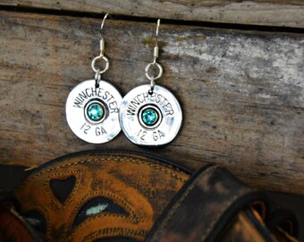 Shot gun shell earrings, Bullet jewelry, Earrings