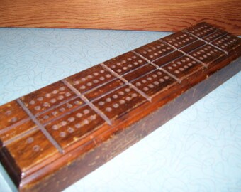 Vintage cribbage game set