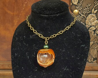 Hazelnut hazelnuts chain necklace