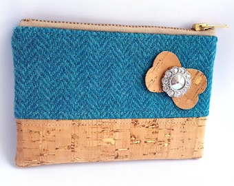 Harris Tweed and Cork Coin Purse