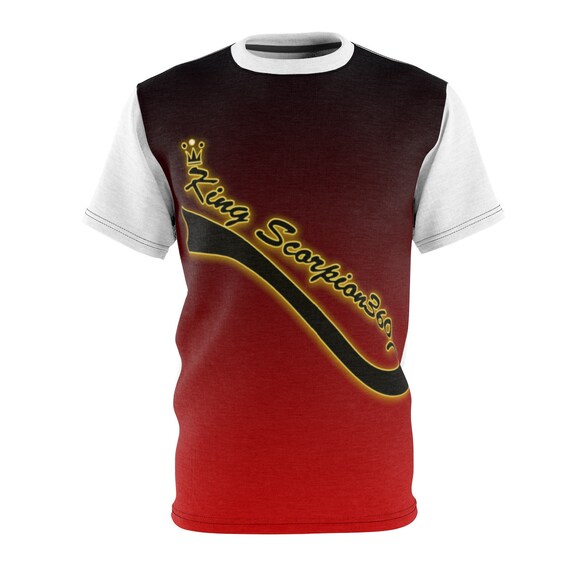 King Scorpion 360 Unisex TShirt Burgundy