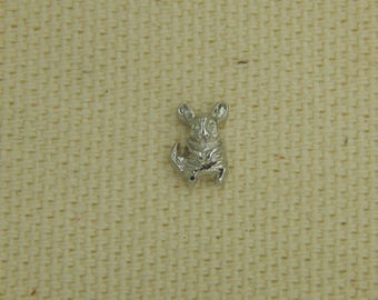 Chinchilla Floating charm