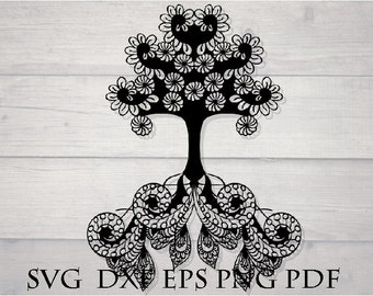 Free Free 337 Tree Of Life Mandala Cricut SVG PNG EPS DXF File