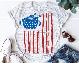 Distressed american flag svg, Thanksgiving svg, football svg, turkey svg, Fall svg, Boy svg, Winter svg, iron on, SVG, DXF, Png, Pdf, Eps