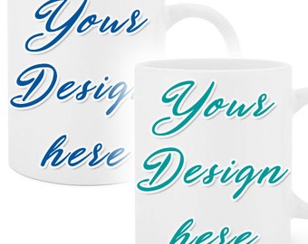 Custom coffee mugs (set of 2 - 20oz.)