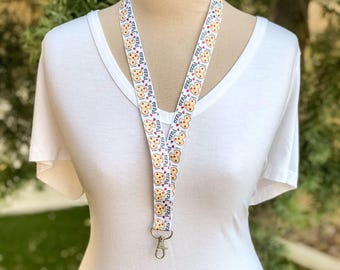 I Love Pizza Lanyard | Pizza Lanyard | Pizza Badge Holder | I Love Pizza Badge Holder | Pizza Keychain | Pizza Lover Gift | Lanyard