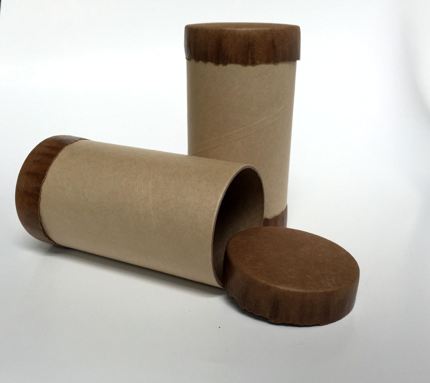 Kraft Paper Tube Container Paper Tubes Gift Box Favor Box