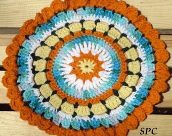 Mandala Sun Hot Pad