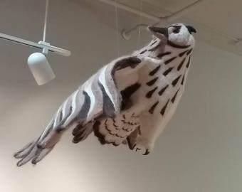 The Guardian, Needle Felted Owl