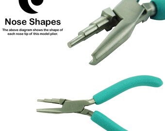 Looping Pliers Mazbot Professional Looping Pliers with Comfort Grip Size Medium
