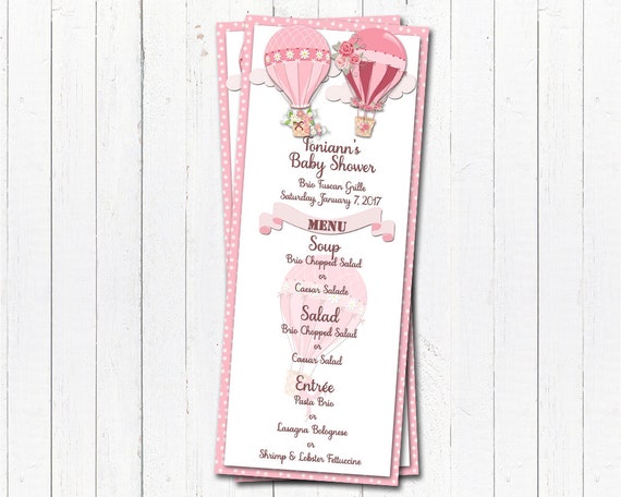 dinner party menus