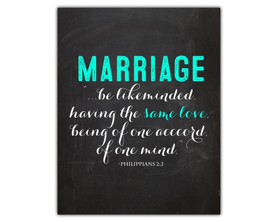 Items similar to Bible verse art marriage quote bible 