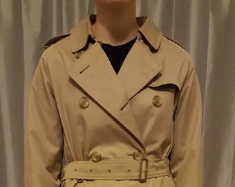 burberry trench coat orange