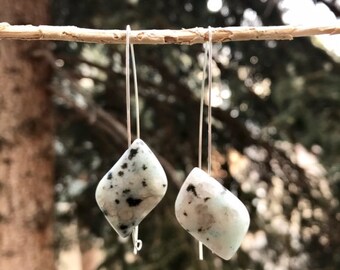 Sesame Jasper Drop Earrings