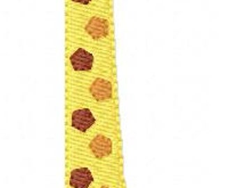 Embroidery Design, Giraffe Tall Baby Animal // Joyful Stitches