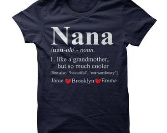 Nana shirt, nana shirts, nana tshirt, nana t-shirt, nana t-shirts, nana christmas gift, Shirt for Nana, Nana gift, nana tee, grandma shirt