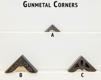 Book Purse Corners - Add on - Book Purse Add On - Customize your Book Clutch - Not for individual sale - Add On for Book Purse Purchase only